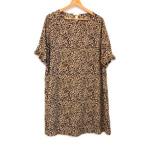 Leopard Print Tunic Dress
